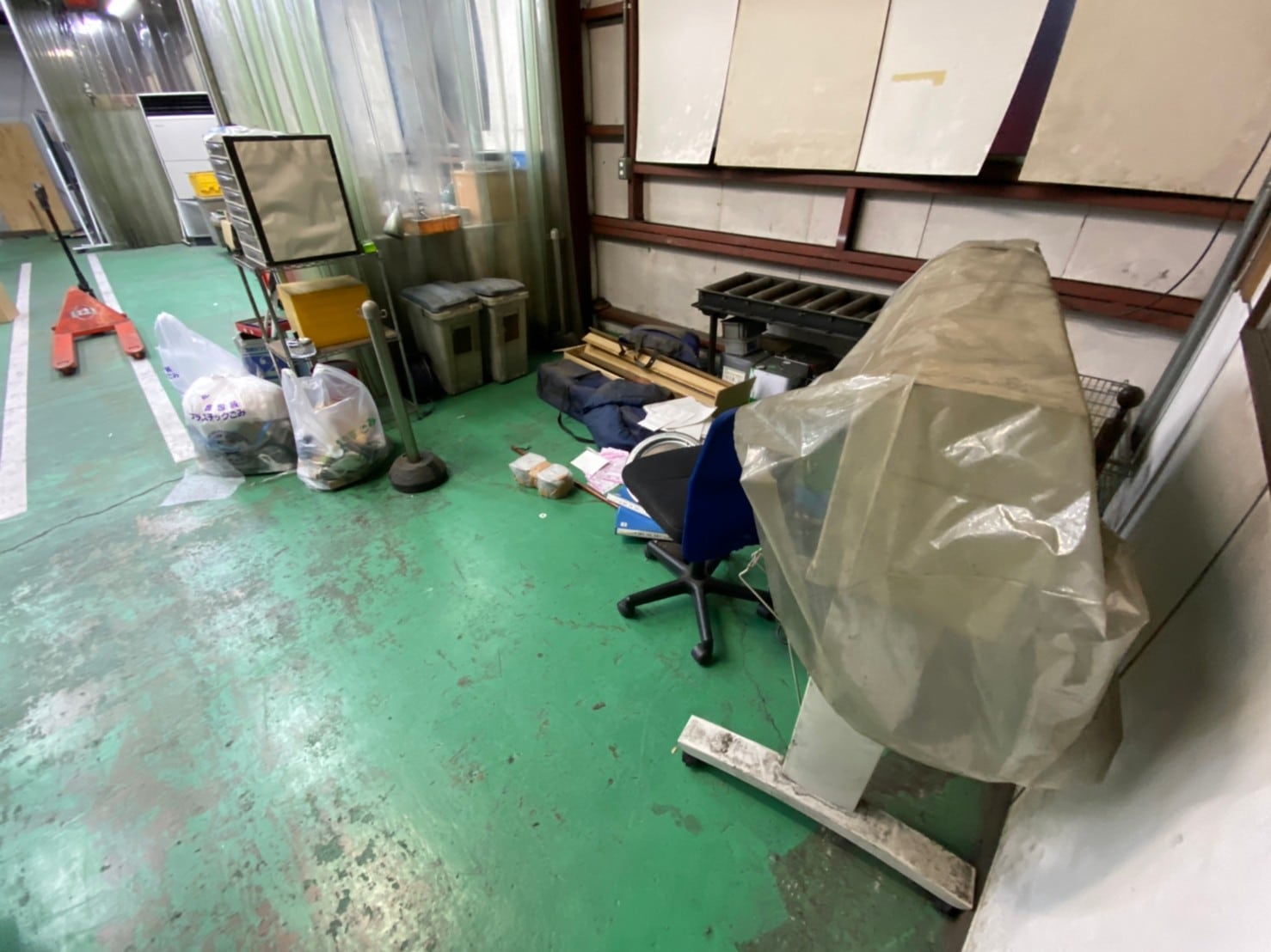 横浜市の工場が倒産による不用品回収